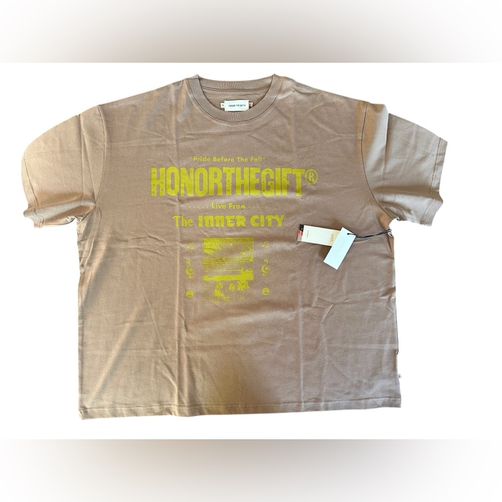 Honor The Gift Brown Short Sleeve Tee